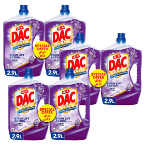 Dac Gold Disinfectant Multi-Purpose Cleaner Lavender Twin 2.9L 3 pcs x (2x2.9L)