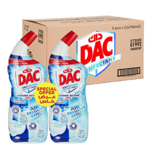 Dac Toilet Cleaner Fresh Mist Twin 5 pcs x (2x750ml)