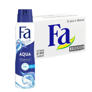 Fa Aqua Deodorant Spray 150ml 12 pcs x 150ml