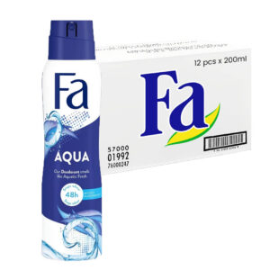 Fa Deodorant Spray Aqua 200ml 12 pcs x 200ml