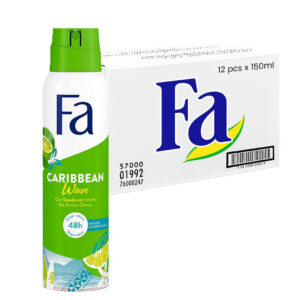 Fa Deodorant Spray Caribbean Lemon 150ml 12 pcs x 150ml