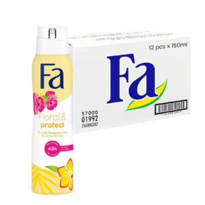 Fa Floral & Protect Orchid & Viola Deodorant Spray 150ml 12 pcs x 150ml