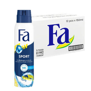 Fa Sport Deodorant Spray for Men 150ml 12 pcs x 150ml