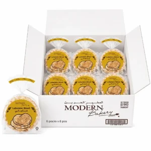 Modern Bakery Big Flat Arabic White Bread