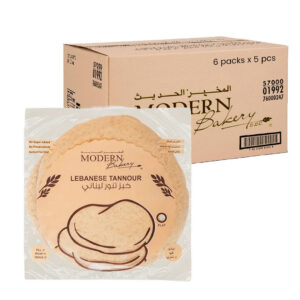Modern Bakery Flat Lebanese Tannour Bread 6 packs x 5 pcs