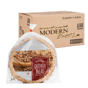 Modern Bakery Medium Quinoa Flat Bread 6 packs x 4 pcs