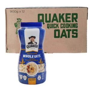 شوفان كويكر حبة كاملة 900غ