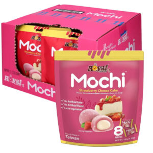 Royal Family Mochi Strawberry Cheesecake Flavor
