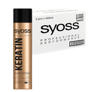 Syoss Keratin Hair Spray 6 pcs x 400ml