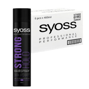 Syoss Strong Hold Hair Spray 6 pcs x 400ml