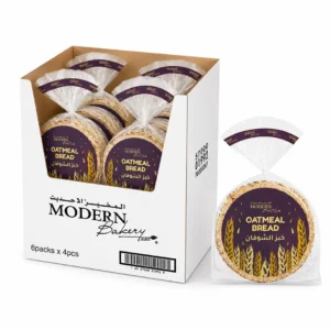 Modern Bakery Bread Flat Arabic Oatmeal