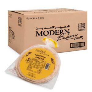 Modern Bakery Bread Flat Arabic White Filafil