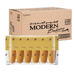 Modern Bakery Bread Roll Hot Dog Plain 8"