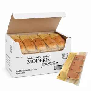 Modern Bakery Bread Roll Sandwich 6.3/4" Plain