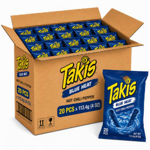 Takis Blue Heat Hot Chili Pepper  4oz