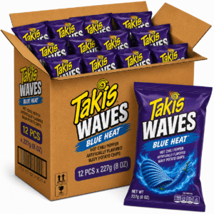 Takis Blue Heat Waves Potato Chips 8oz