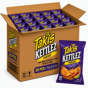 Takis Kettlez Fuego Hot Chilli Pepper & Lime Potato Chips