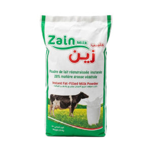 زين حليب مجفف سريع الذوبان مجفف بدهن النبات