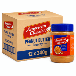 American Classic Crunchy Peanut Butter 340g