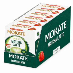 Mokate Strawberry Flavor Instant Matcha Latte