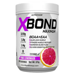 مسحوق إكس بوند (BCAA + EAA) – بنكهة الليمونادة الوردية
