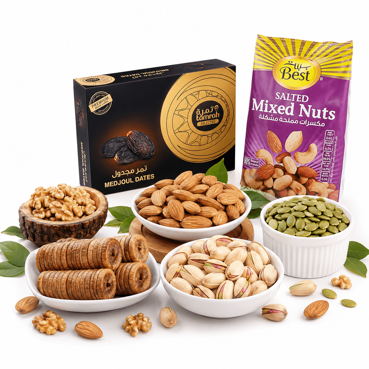 Dates and Nuts and Dried Fruits
