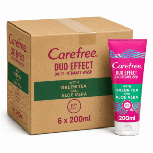 Carefree Daily Intimate Wash Green Tea and Aloe Vera