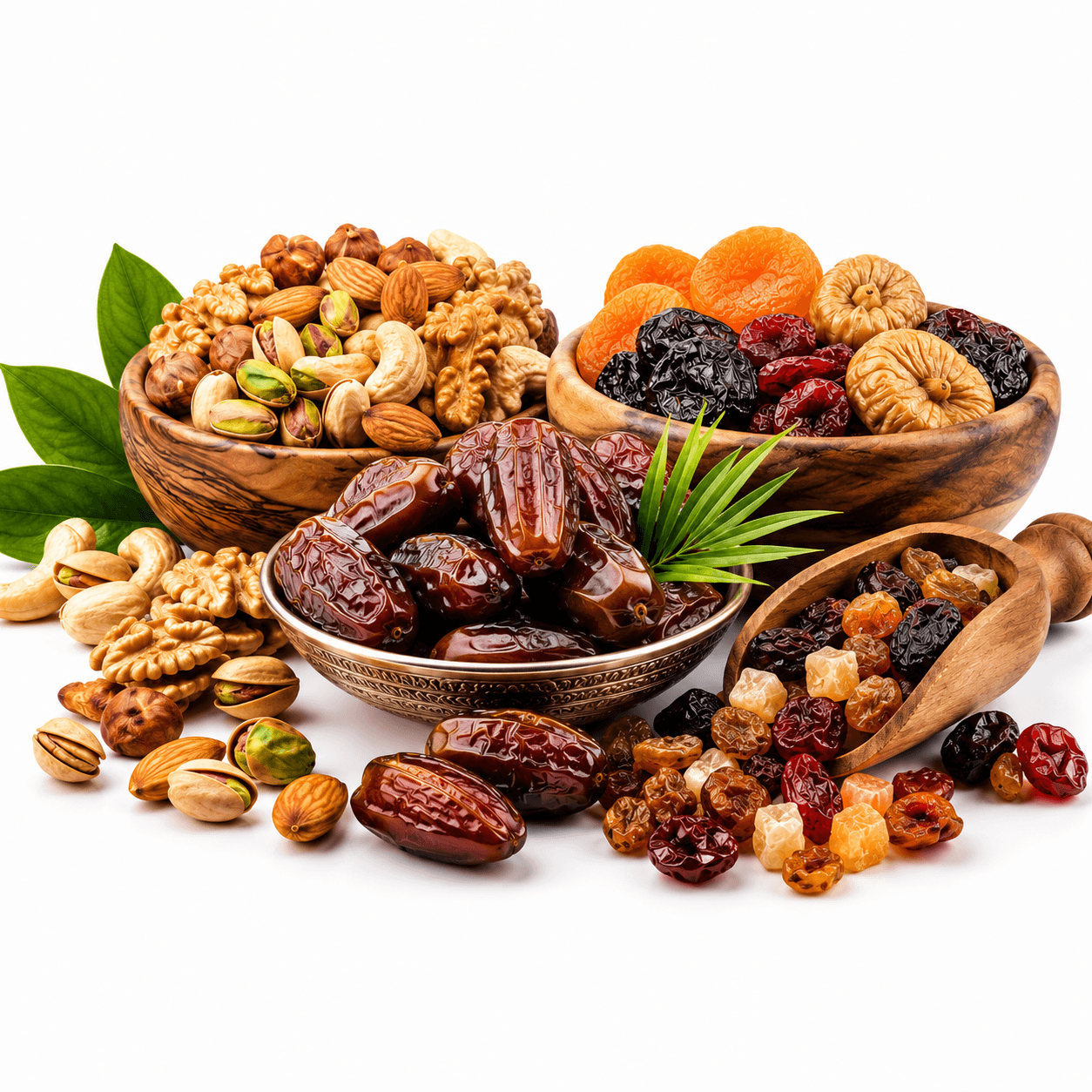 Dates and Nuts and Dried Fruits