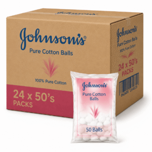 Johnson's Baby Pure Cotton Balls 50's