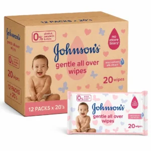 Johnson's Baby Wipes Gentle All Over 20's