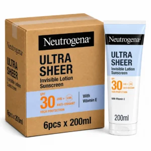 Neutrogena Ultra Sheer Invisible Hydrating Lotion Body Sunscreen SPF 30 200ml