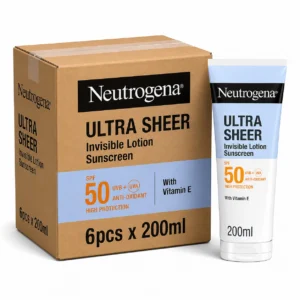 Neutrogena Ultra Sheer Invisible Hydrating Lotion Body Sunscreen SPF 50 200ml