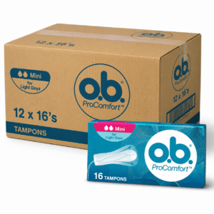 OB Digital ProComfort Mini Tampons 16's