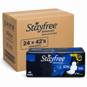 Stayfree Advanced Ultra Soft Sanitary Pads XXL 42's