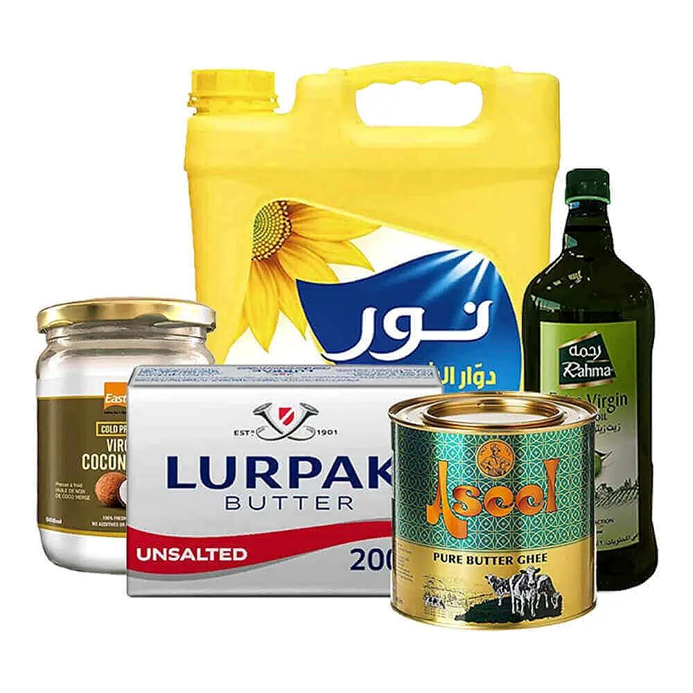 Oils, Ghee and Butter