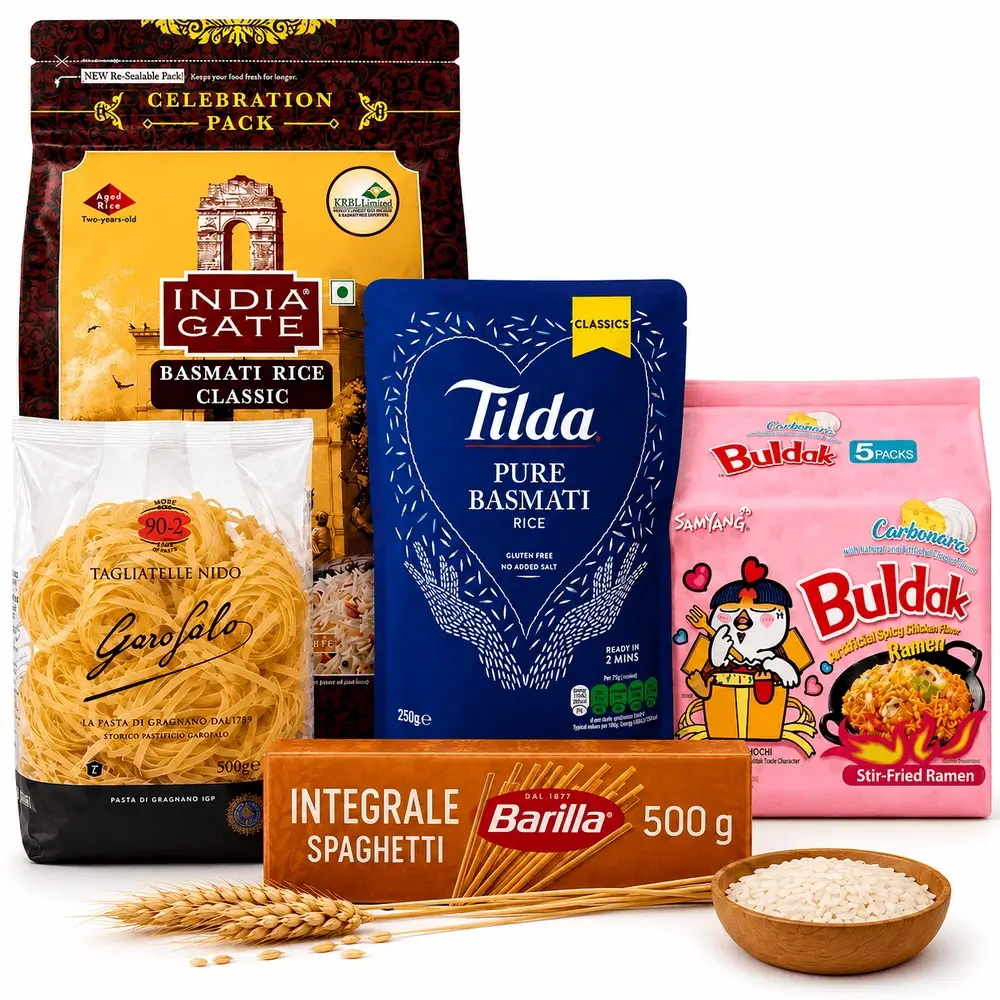Rice, Grains & Pasta