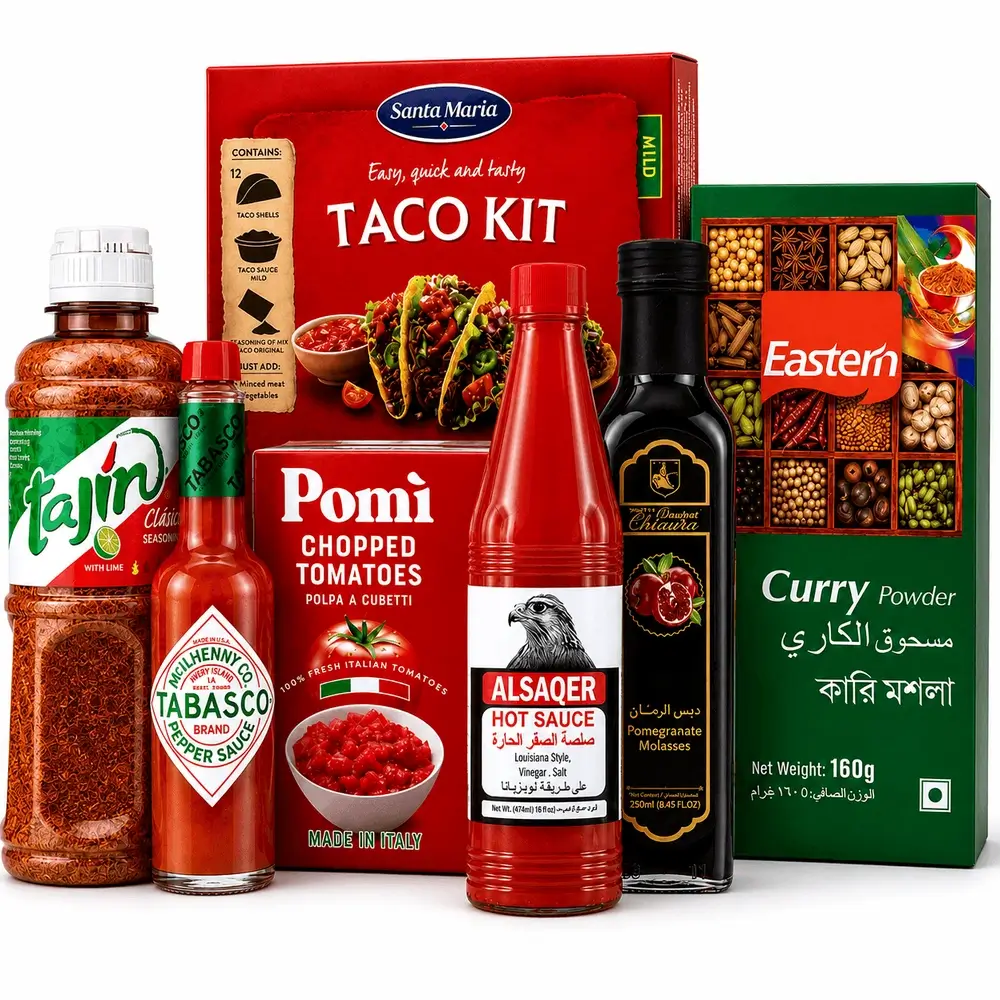 Spices, Sauces & Condiments