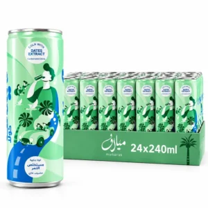 Milaf Cola Carbonated Drink No Added Sugar with Dates Extract
