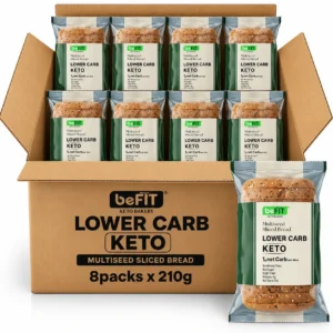BeFit Keto Lower Carb Multi Seed Sliced Bread