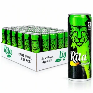 ريتا مشروب غازي بنكهة الموهيتو علبة